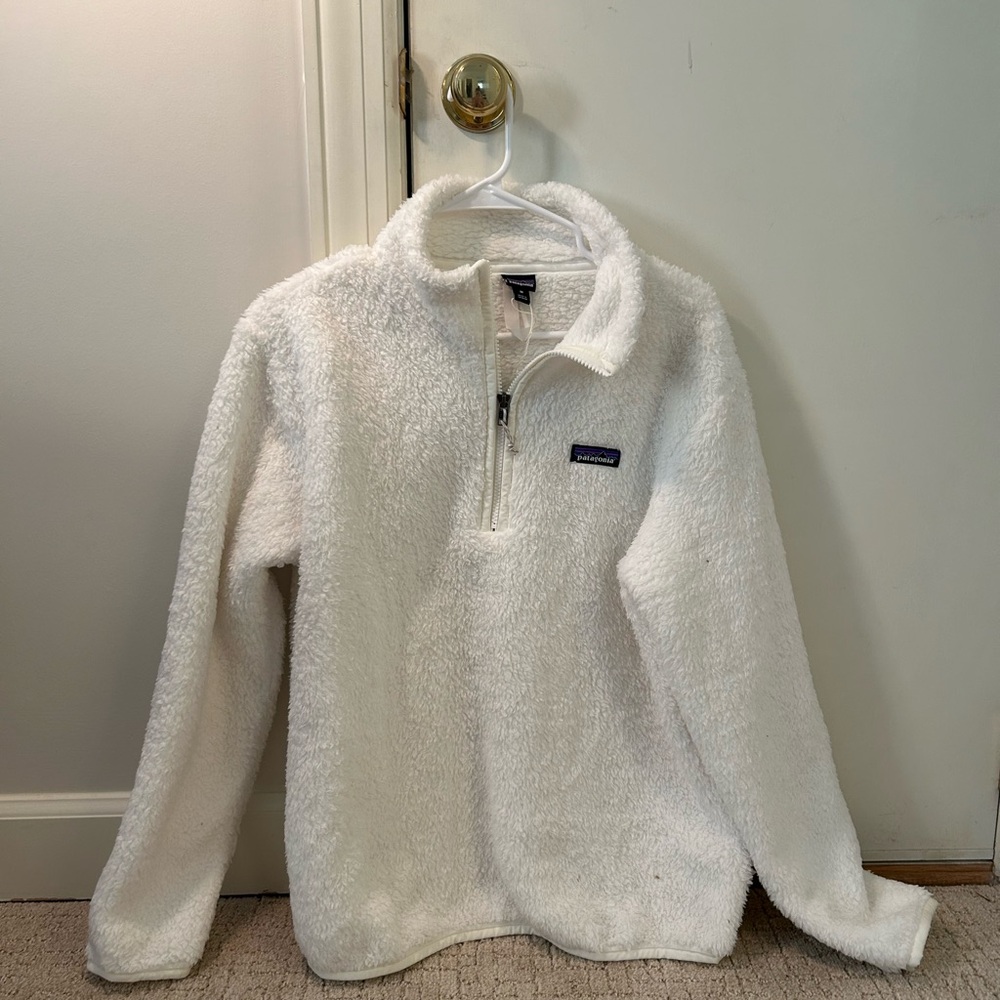 Patagonia White Teddy Jacket